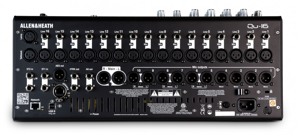 Allen&Heath QU-16 Chrome mikser cyfrowy