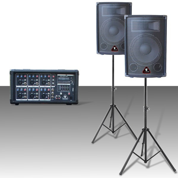 IGO SYSTEM PA300M - Zestaw nagłaśniający + MP3 Player