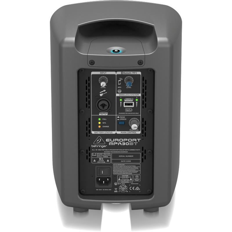 Behringer MPA30BT - Kolumna aktywna z modułem Bluetooth i akumulatorem