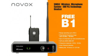 Novox FREE B1 Mikrofon bezprzewodowy nagłowny