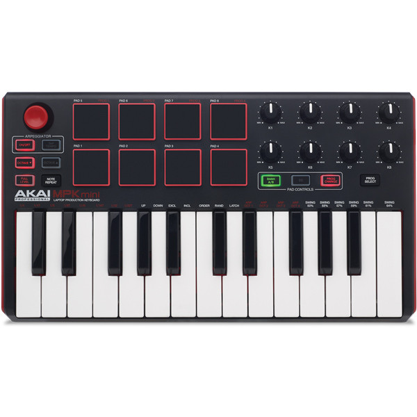 AKAI MPK MINI MK II - klawiatura sterująca kontroler