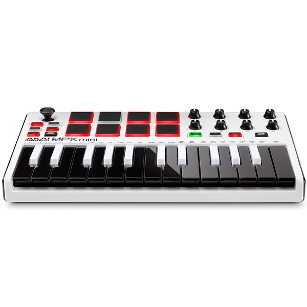 AKAI MPK MINI 2 WHITE – klawiatura sterująca kontroler