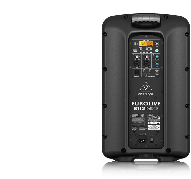 Behringer B112MP3 + ULM202USB Kolumna aktywna z 2 mikrofonami bezprzewodowymi