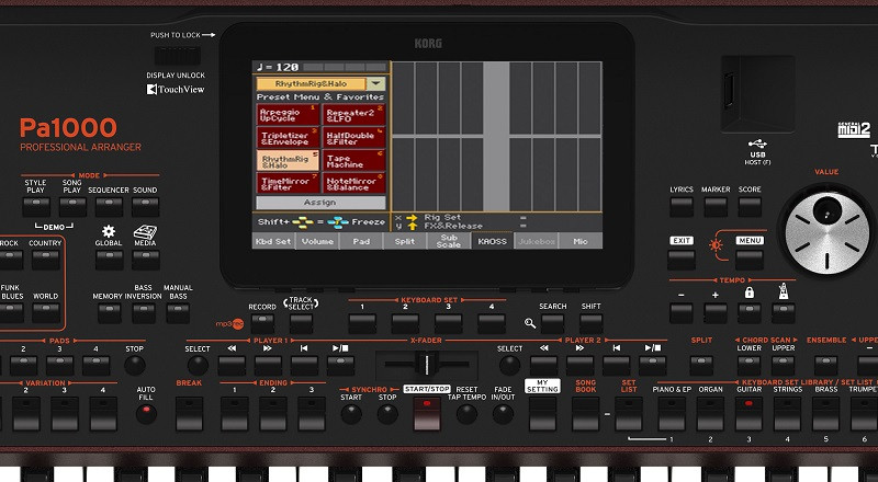KORG PA1000 - profesjonalny keyboard aranżer