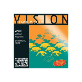Thomastik Vision TITANIUM SOLO VIT100 4/4 - struny skrzypcowe