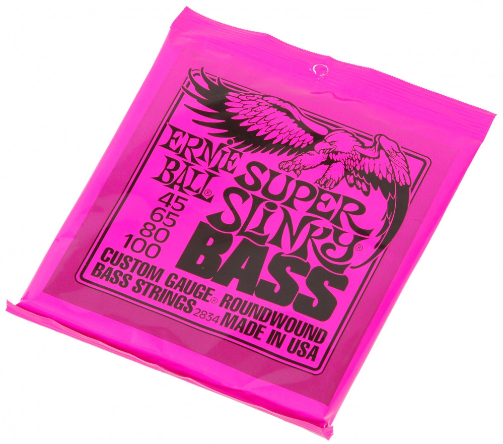 Ernie Ball 2834 Super Slinky Bass - struny do gitary basowej