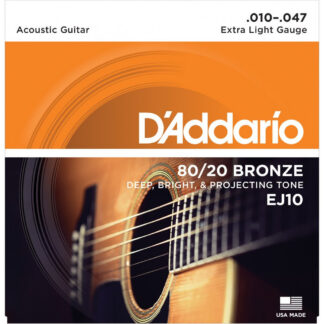 D'Addario EJ-10 - struny do gitary akustycznej