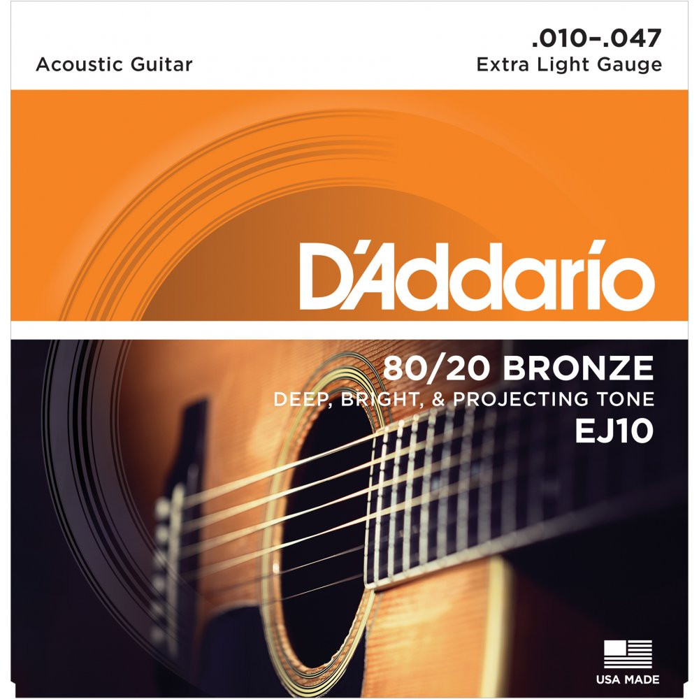 D'Addario EJ-10 - struny do gitary akustycznej