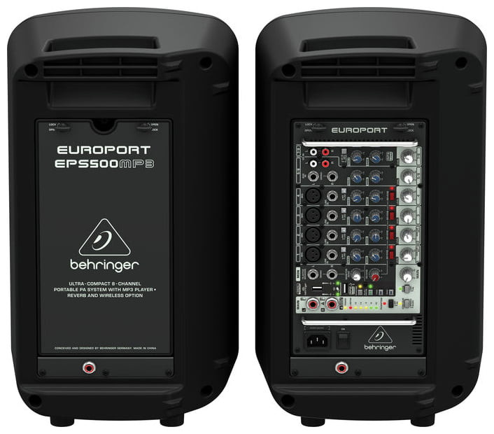 BEHRINGER EPS500 MP3 - kompaktowy zestaw nagłośnieniowy