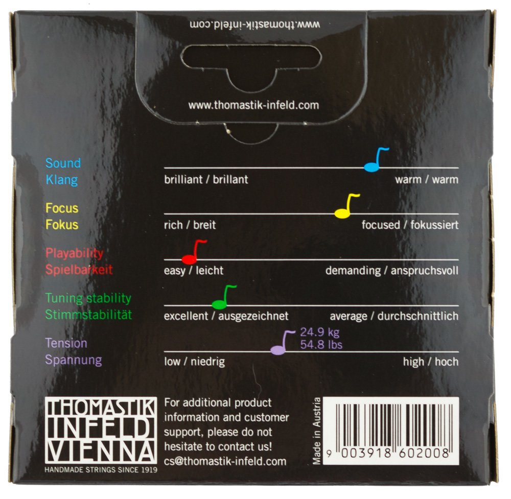 Thomastik Vision Solo VIS100 4/4 - D aluminiowa