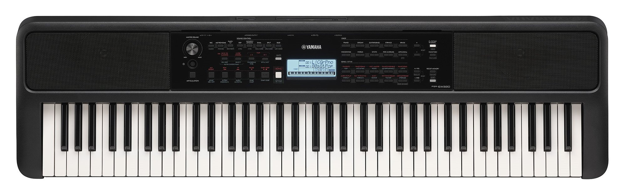 Yamaha PSR EW310 keyboard z klawiaturą dynamiczną 76