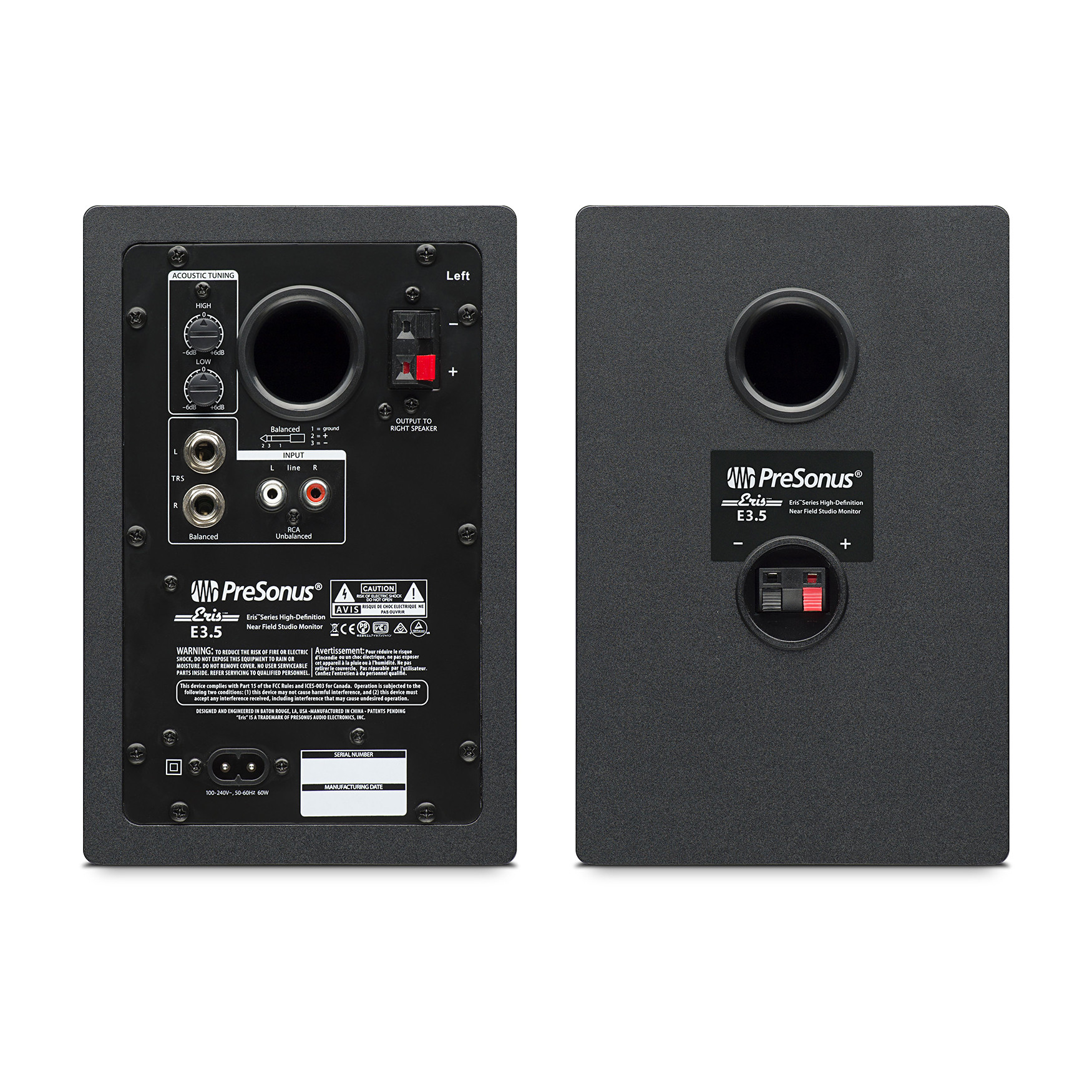 PreSonus Eris E3.5 SET - para aktywnych monitorów multimedialnych
