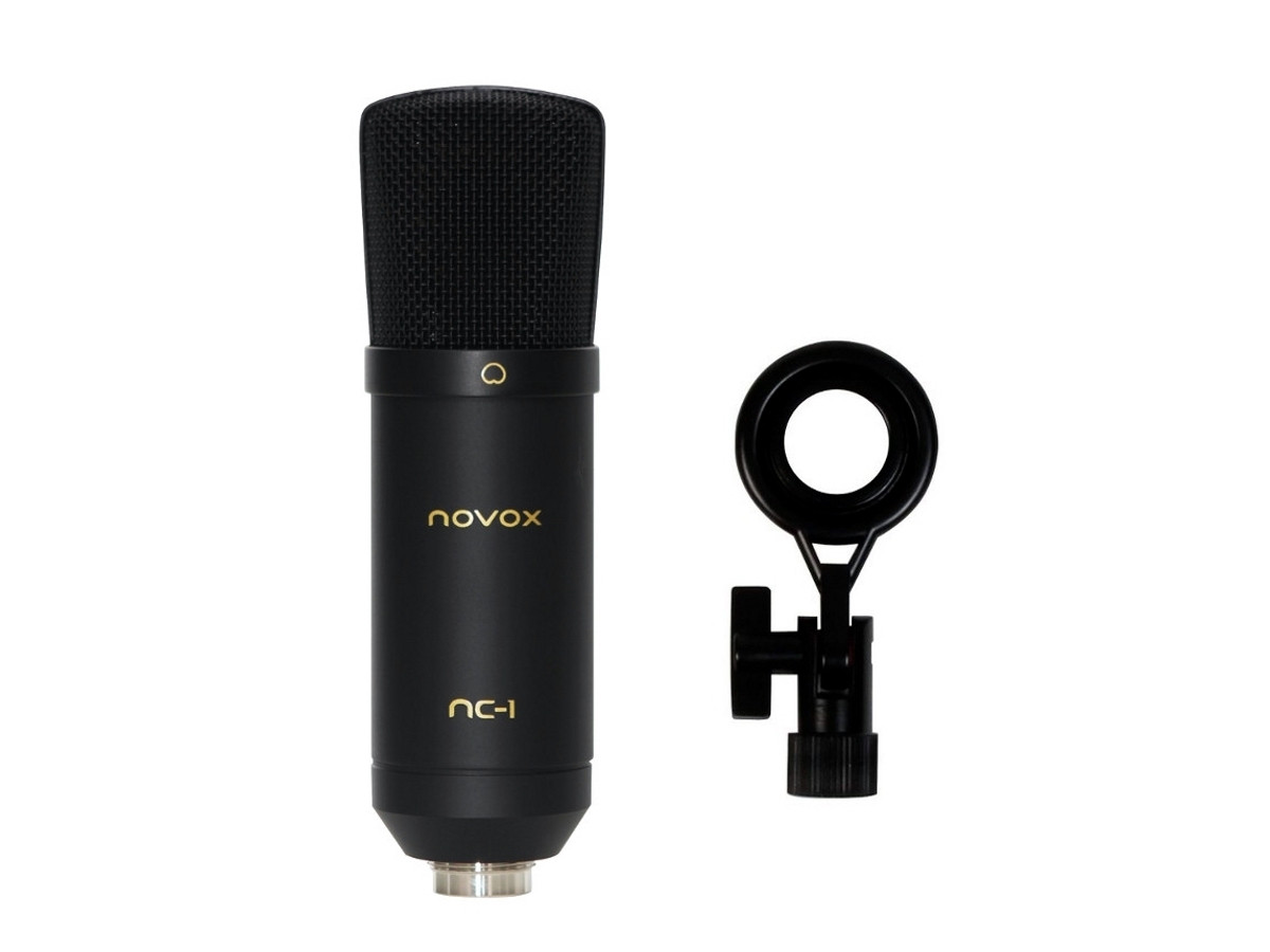 Novox NC-1 BK - mikrofon studyjny USB (czarny)