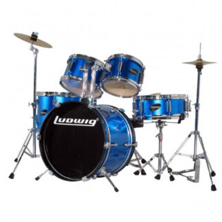Ludwig JUNIOR LJR1062 - perkusja z talerzami i stołkiem