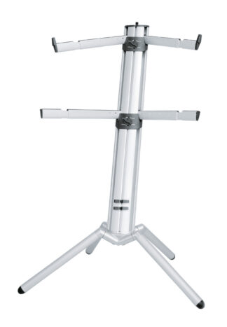 K&M 18850 Spider Pro Silver - profesjonalny statyw na klawisze