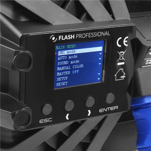 FLASH LED PAR 64 SLIM 7x10W RGBW Mk2