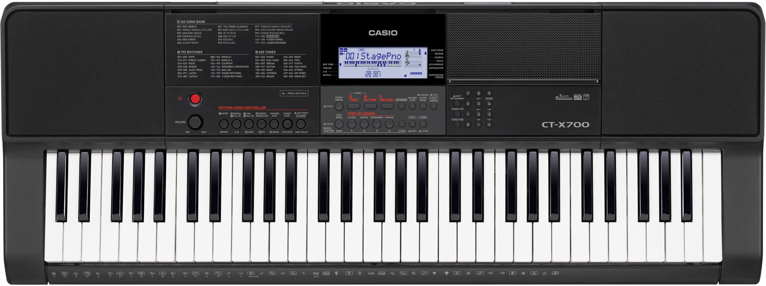 CASIO CT-X 700 CTX-700 - keyboard z klawiaturą dynamiczną