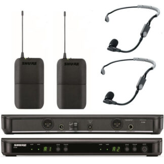 SHURE BLX188E/SM35 - zestaw dwóch mikrofonów bezprzewodowych nagłownych