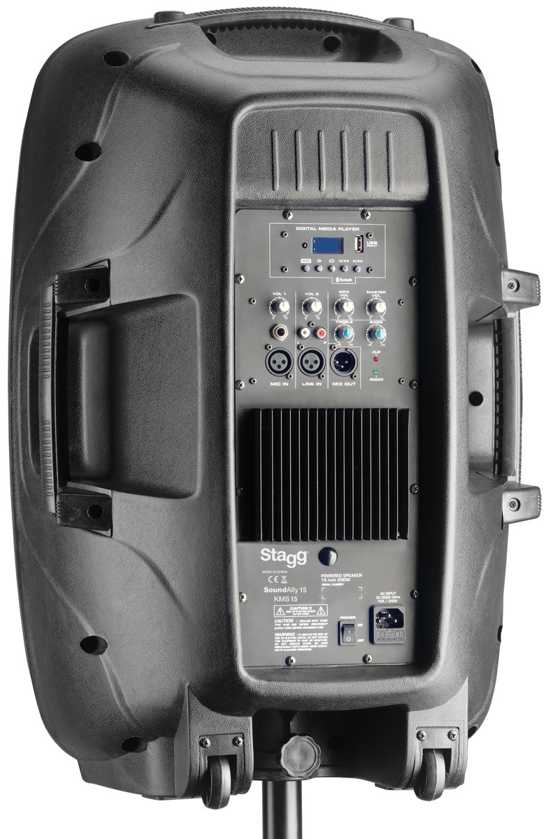 Stagg KMS 15 dwudrożna kolumna aktywna 200W