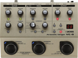 Boss VE-8 Acoustic Singer - procesor harmonii wokalnej / looper