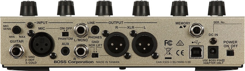 Boss VE-8 Acoustic Singer - procesor harmonii wokalnej / looper