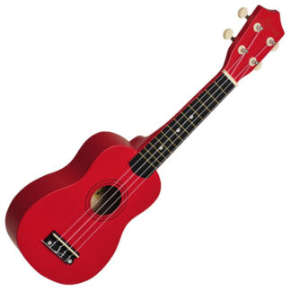 Ever Play Rainbow UK-21 Red Matt - Ukulele sopranowe