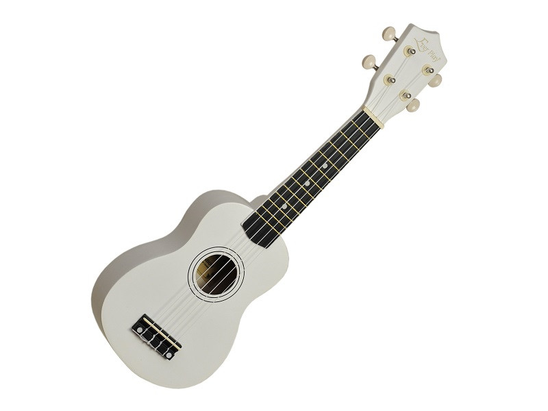 Ever Play Rainbow UK-21 WHITE Matt - Ukulele sopranowe