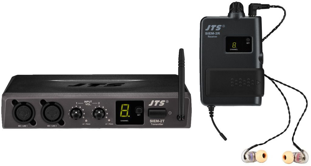 JTS SIEM-2/5 - System odsłuchu dousznego / monitory osobiste