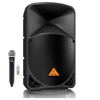 Behringer B112MP3 + ULM202USB Kolumna aktywna z 2 mikrofonami bezprzewodowymi