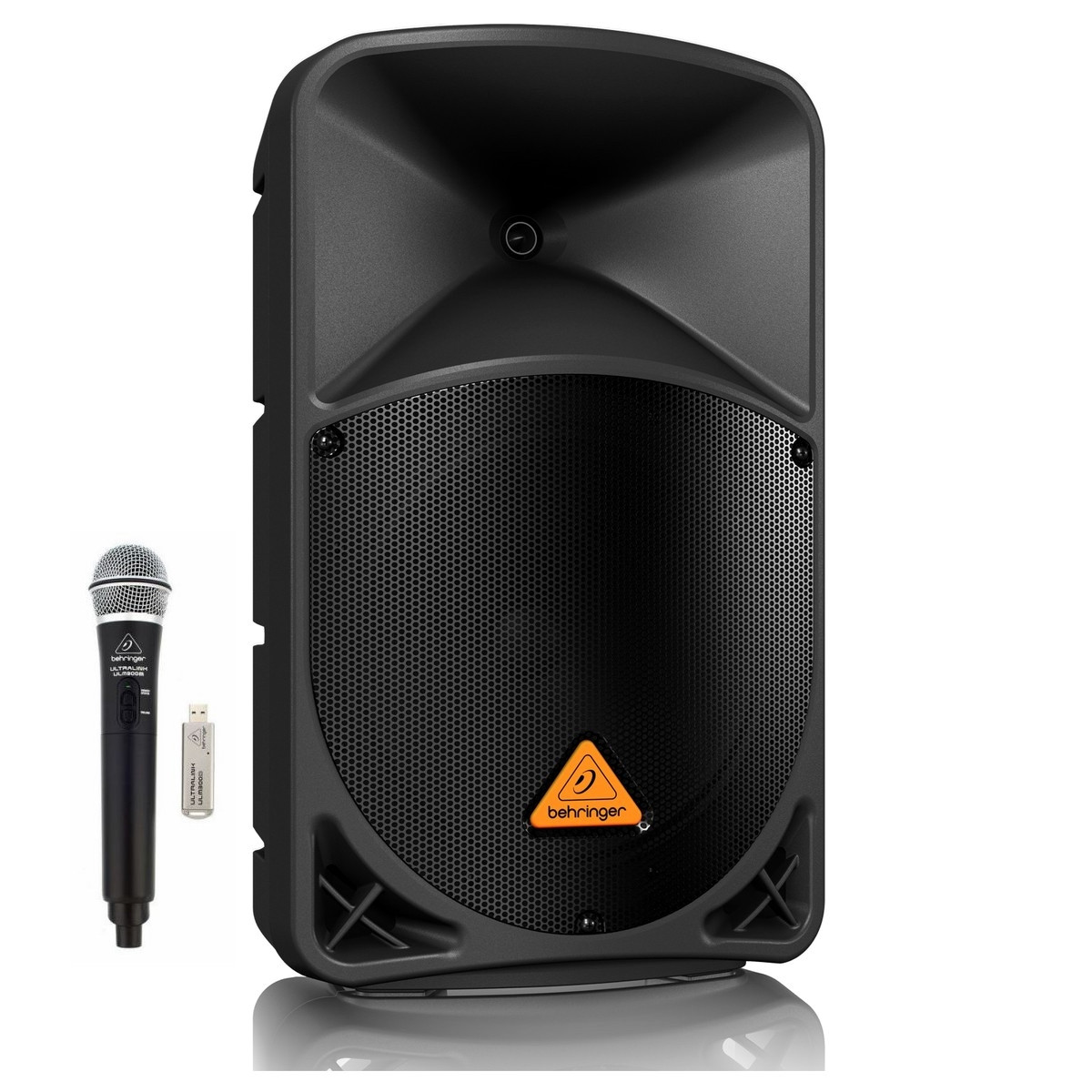 Behringer B112MP3 + ULM202USB Kolumna aktywna z 2 mikrofonami bezprzewodowymi