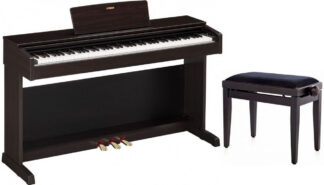 Yamaha YDP-145R - Pianino cyfrowe z ławą