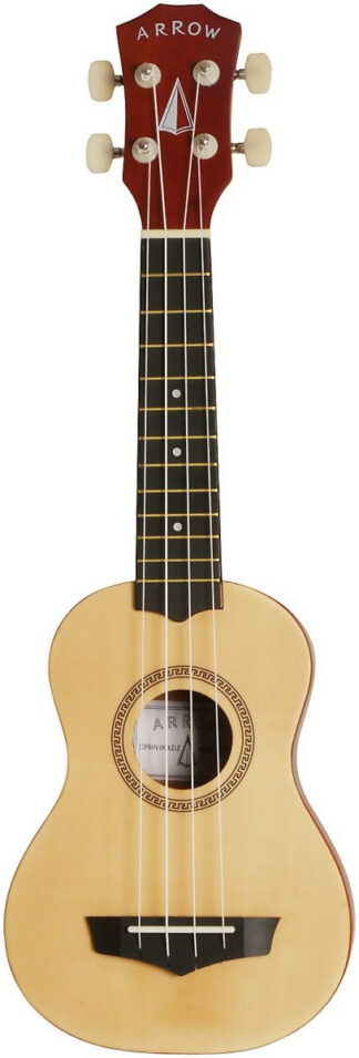 Arrow PB10 NA Natural Bright Top - ukulele sopranowe z pokrowcem