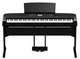 YAMAHA DGX-650B - pianino / keyboard z listwą i ławą