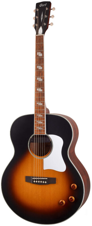 CORT CJ RETRO VSM - Gitara elektroakustyczna z pokrowcem