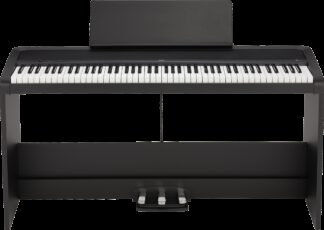 KORG B2 SP BK Pianino cyfrowe - kompletny zestaw ze statywem i pedałami