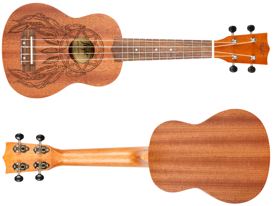 Flight NUS350 DC - Ukulele sopran z pokrowcem