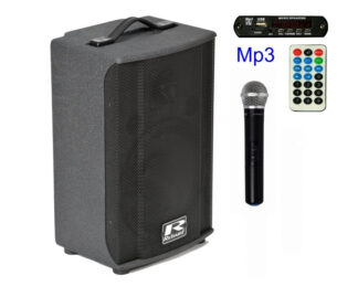 Box Electronics BSS-200 - przenośna kolumna z akumulatorem i mikrofonem UHF