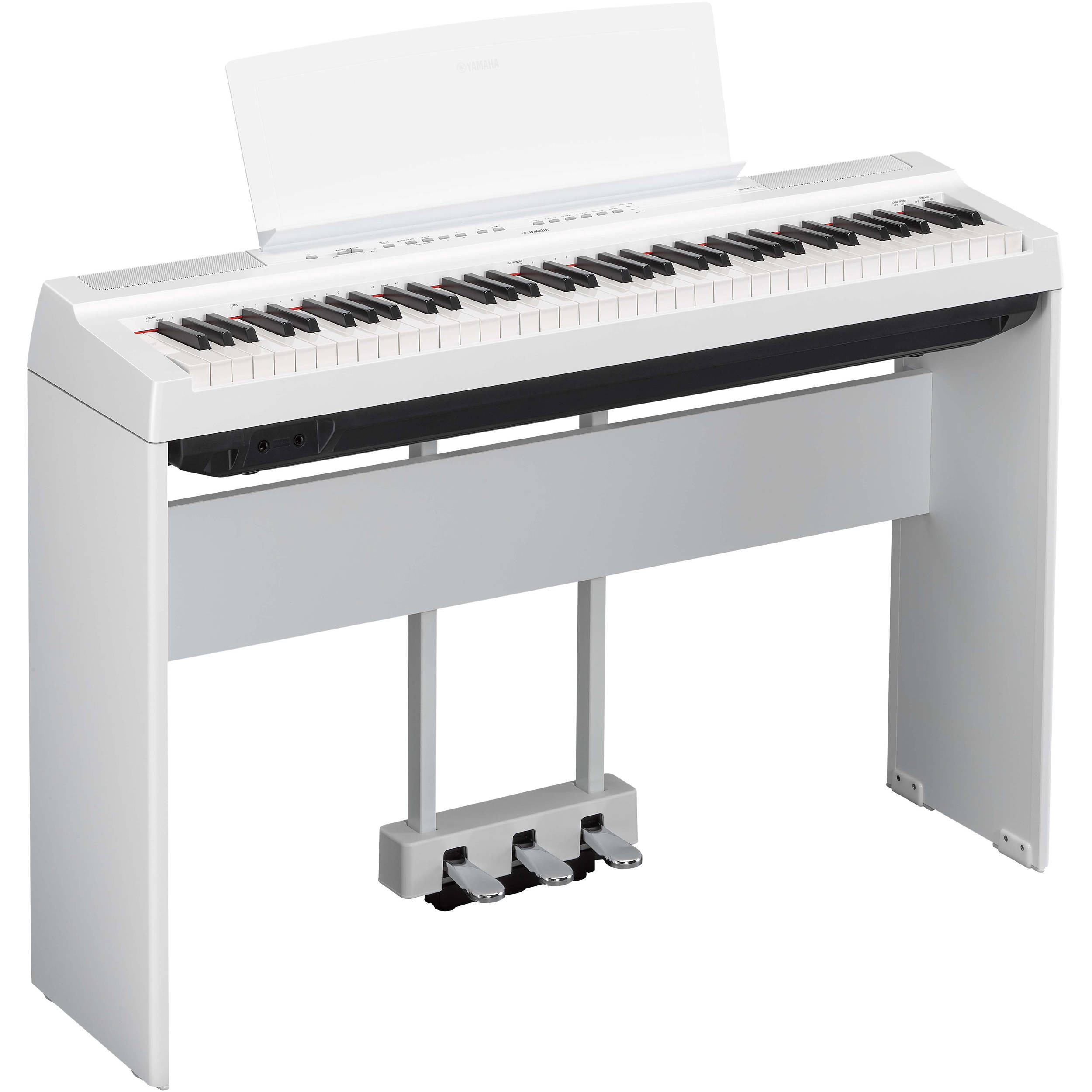 YAMAHA P121 WH - pianino cyfrowe z klawiaturą młoteczkową P-121 WH