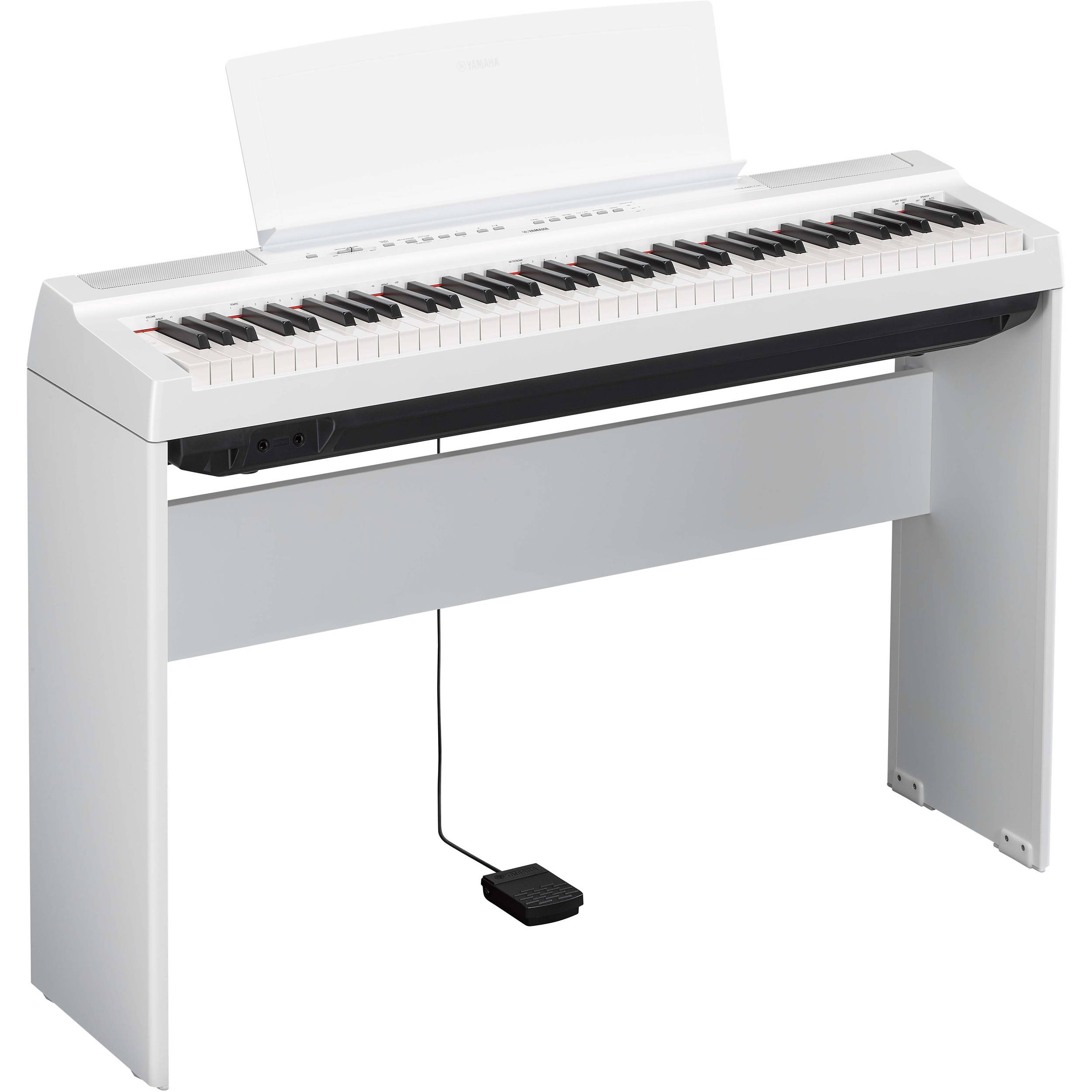 YAMAHA P121 WH - pianino cyfrowe z klawiaturą młoteczkową P-121 WH