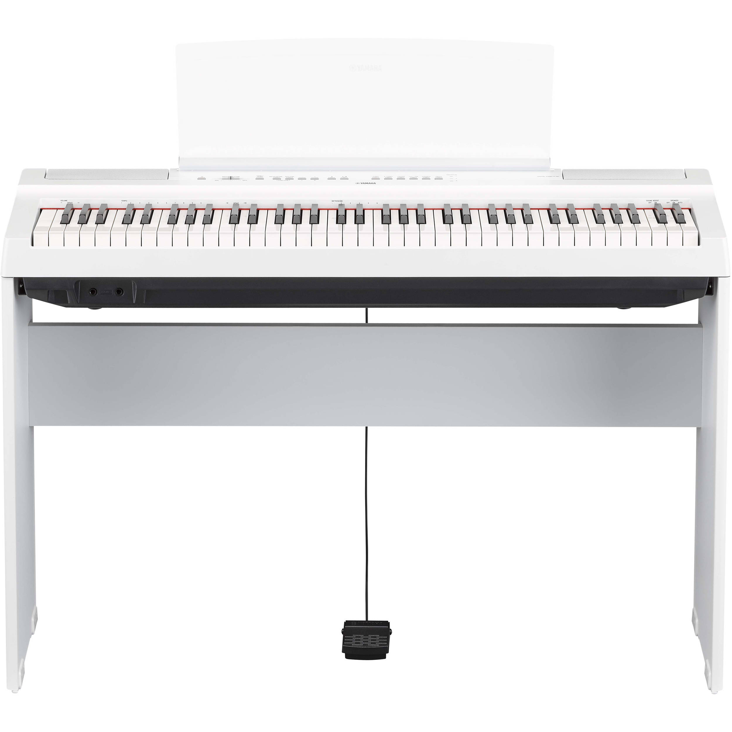 YAMAHA P121 WH - pianino cyfrowe z klawiaturą młoteczkową P-121 WH