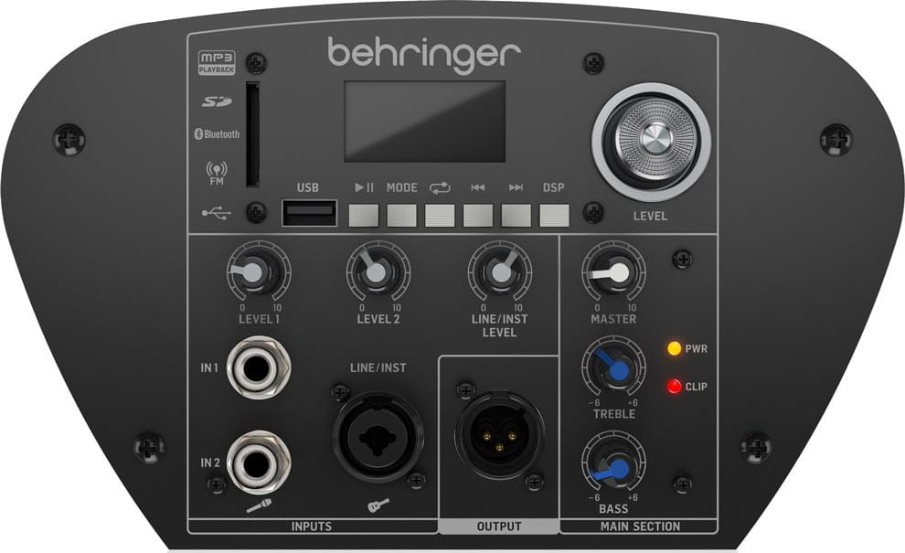 Behringer C200 - słupkowy zestaw nagłośnieniowy z LED