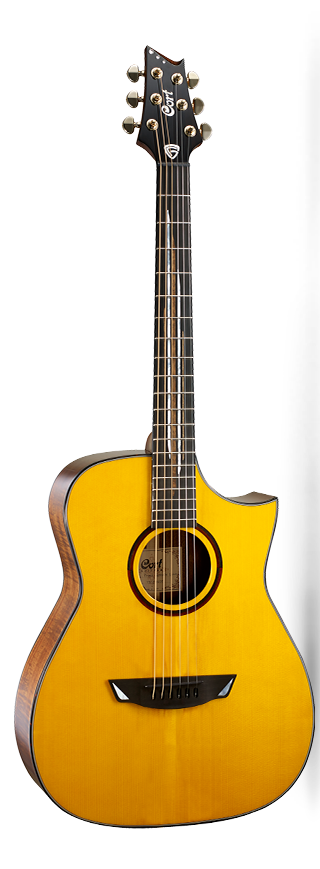 Cort LUXE Frank Gambale NAT z futerałem - gitara elektroakustyczna