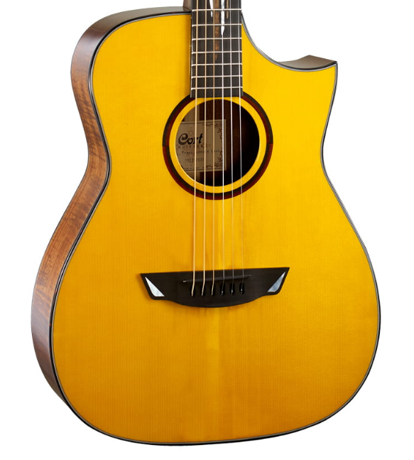 Cort LUXE Frank Gambale NAT z futerałem - gitara elektroakustyczna
