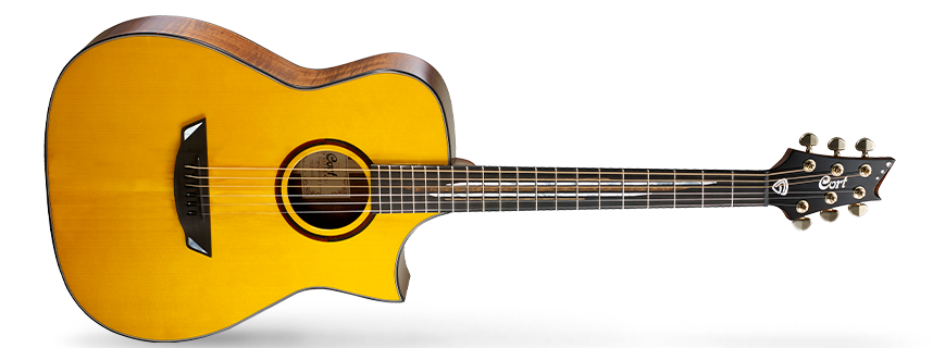 Cort LUXE Frank Gambale NAT z futerałem - gitara elektroakustyczna