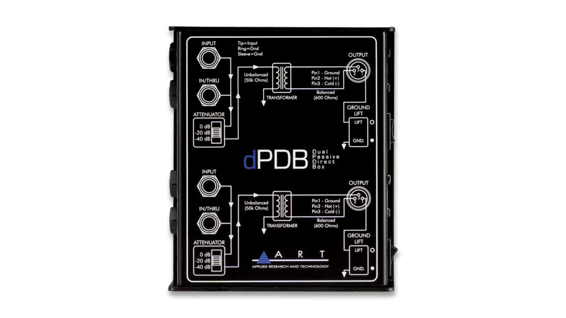 ART dPDB - Pasywny DI-Box 2-kanałowy