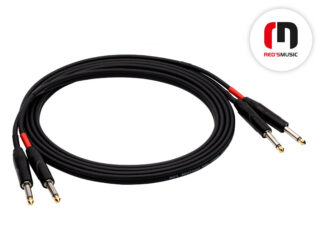 RED'S AU1350 BX - kabel stereo 2x jack6,3 - 2x jack 6,3 5mb