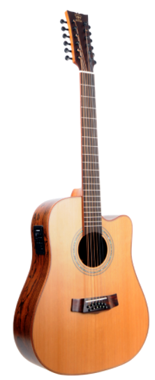 MORRISON M3002D 12-str CM CEQ - Gitara elektro-akustyczna 12-strunowa