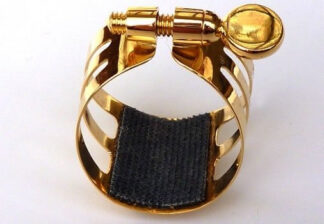 Ligaphone CL.AS Gold-lacquered - Ligatura do klarnetu i saksofonu altowego