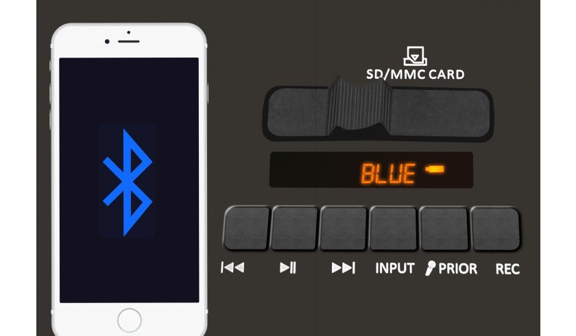 NOVOX Mobilite Orange - Kolumna zprzenośna z akumulatorem łączność BT, port USB/SD i mikrofon
