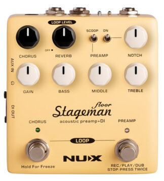NUX NAP-5 STAGEMAN FLOOR PREAMP AKUSTYCZNY Z LOOPEREM